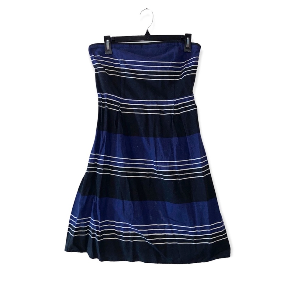 Old navy woman’s stripped strapless dress